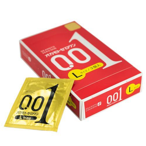 Okamoto 001 L-Size 3 Pack