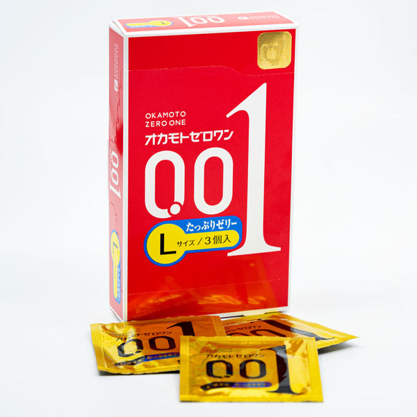 Okamoto 001 L-Size Rich Lubricant Box 3