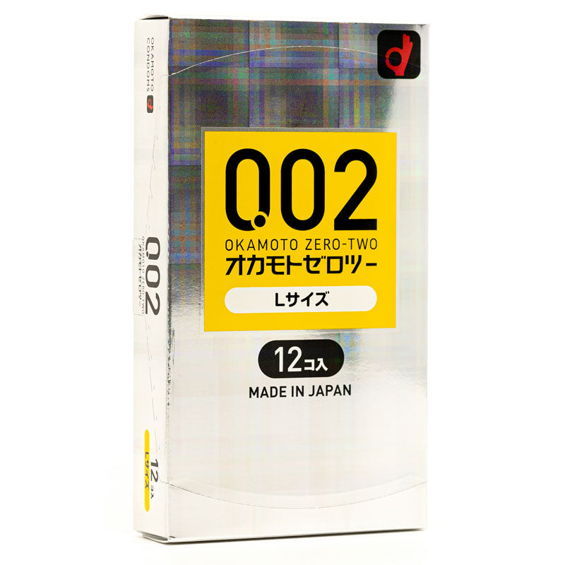 Okamoto 002 L-Size Box 12 | WorldCondoms Main image
