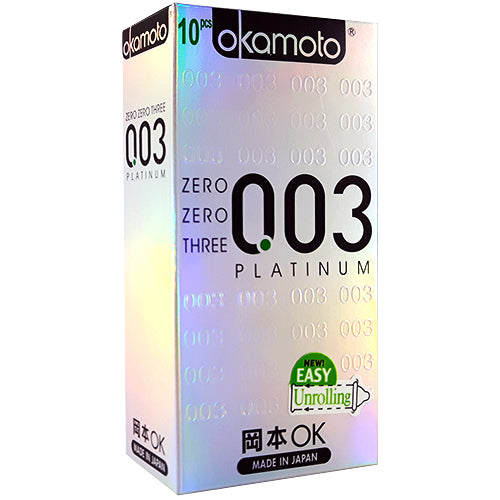 Okamoto 003 Platinum Box 10 Main image