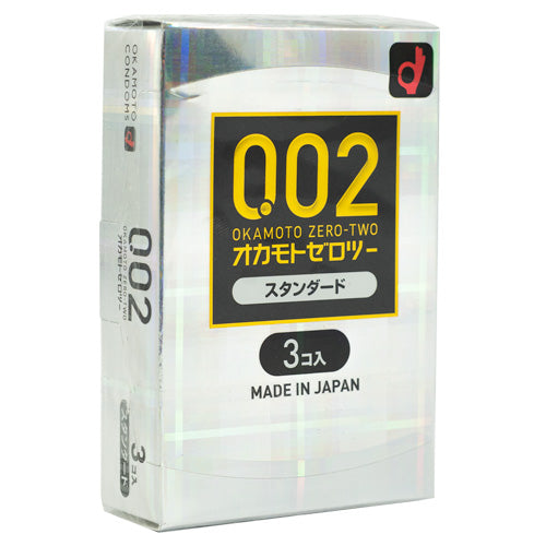 Okamoto Zero Two 002! Box 3 | WorldCondoms Main image