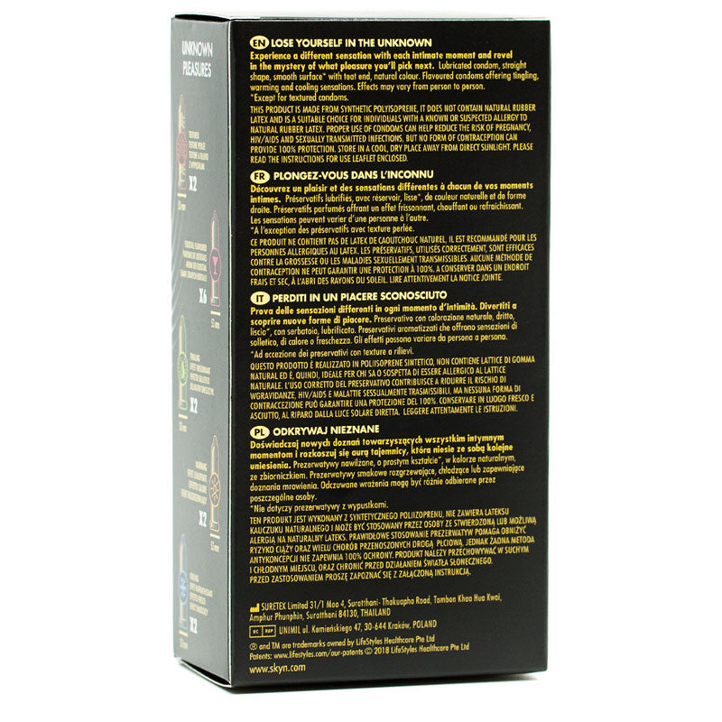 SKYN Unknown Pleasures 14 Pack