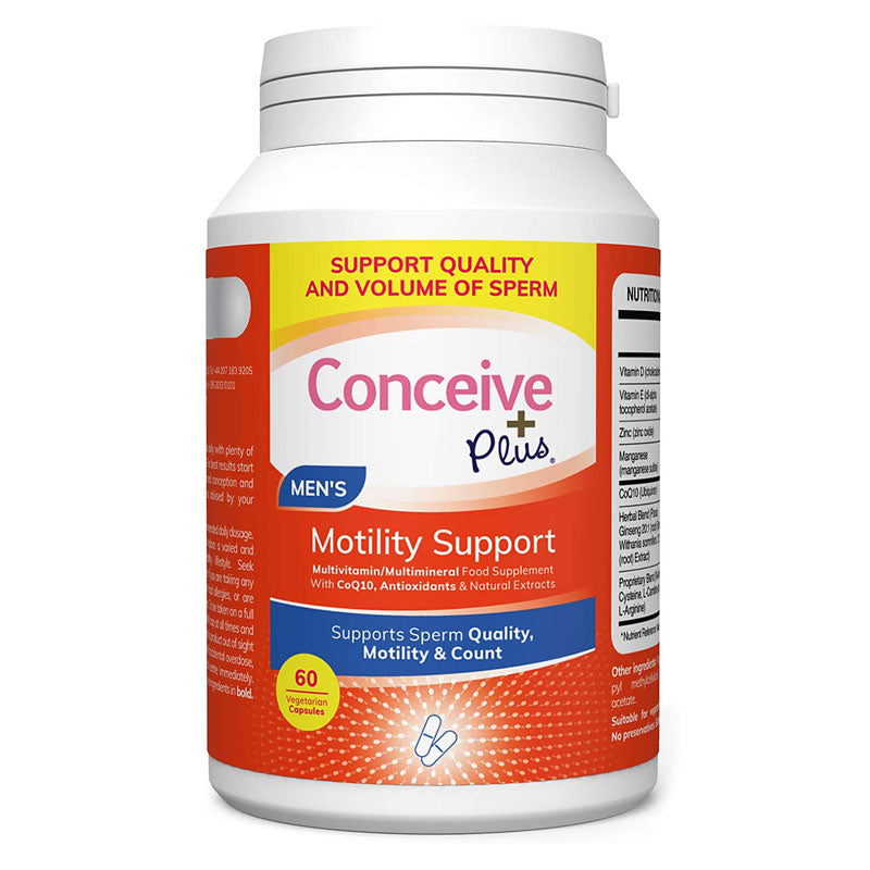 Sasmar Conceive Plus Men's Motility Support 60 caps | WorldCondoms