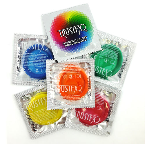 Trustex Assorted Colors Non-Lubricated Secondary image