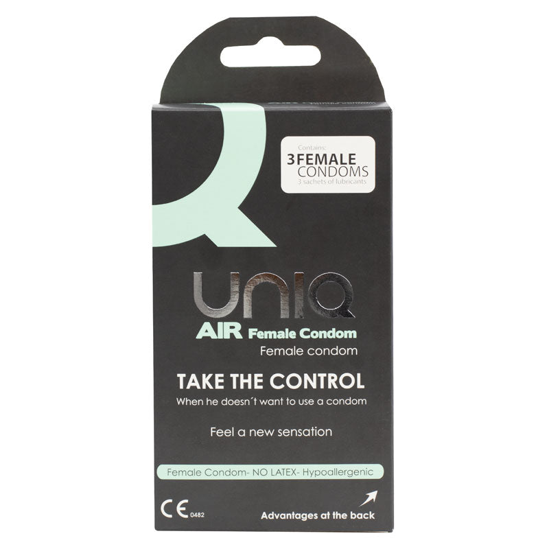 Uniq Air Female Condoms Box 3 | WorldCondoms Main image