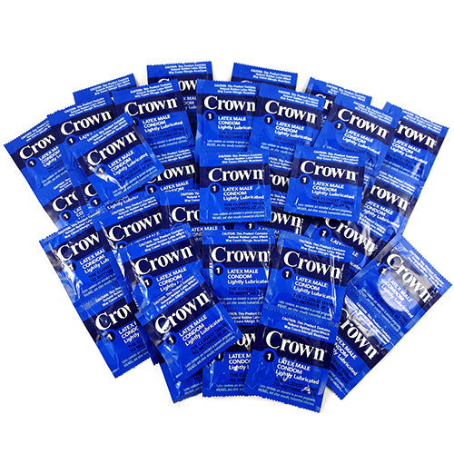 crown lightly lubricated condoms 100 PCS