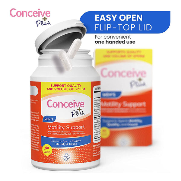 Sasmar Conceive Plus Men's Motility Support 60 caps | WorldCondoms