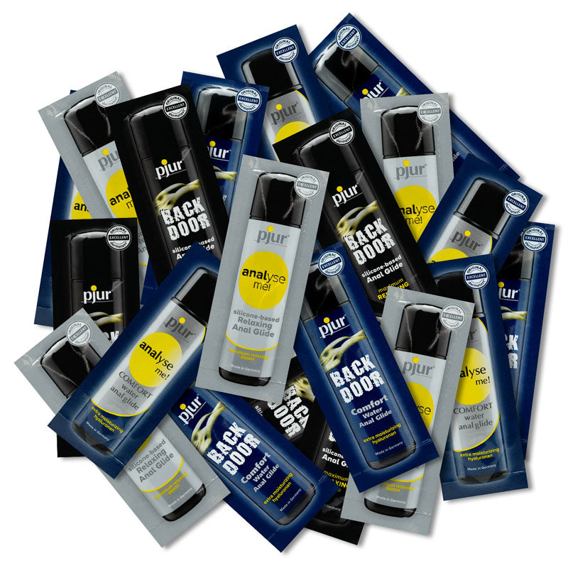 pjur Anal Lubricants Sampler Pack of 20
