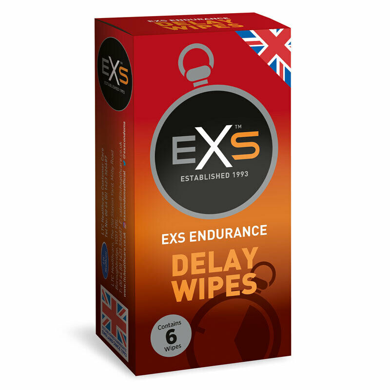 EXS Endurance Delay Wipes Main image